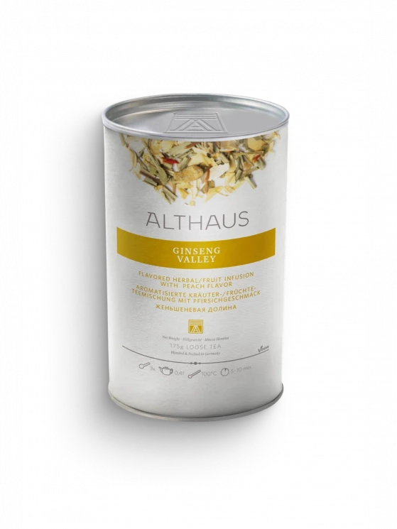 Althaus Ginseng Valley травяной чай 175 г банка