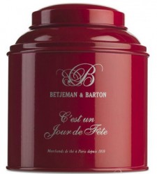Betjeman&Barton Jour de Fete / День Праздника ароматизированный чай жестяная банка 125 г