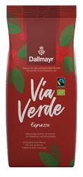 Dallmayr Via Verde Espresso 1кг кофе в зернах 100% арабика