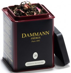 Dammann N20 Passion de Fleurs / Цветочная страсть белый чай жестяная банка 60 г
