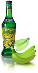 Vedrenne Зеленый Банан сироп ст/бут 0,7л