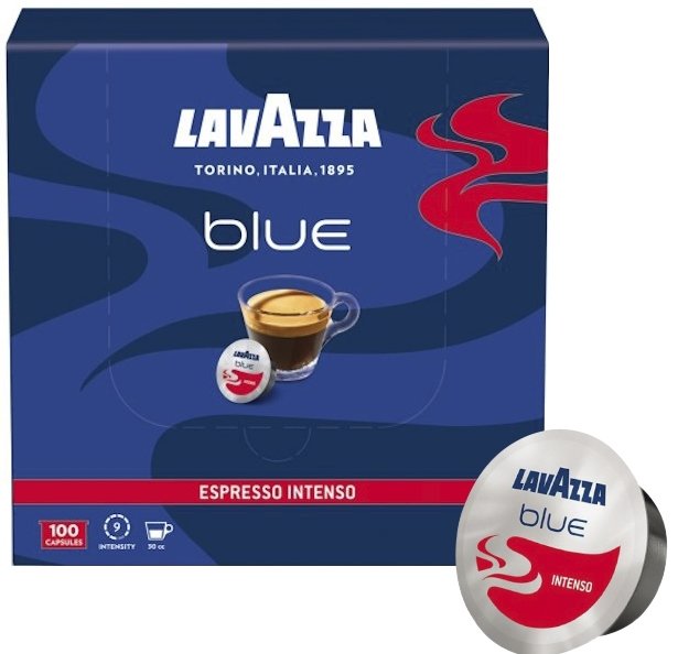 Lavazza Blue Espresso Intenso 100 капсул 40%арабика 60%робуста