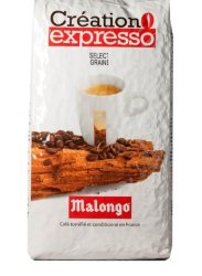 Malongo Select кофе в зернах 1кг 80/20 пакет