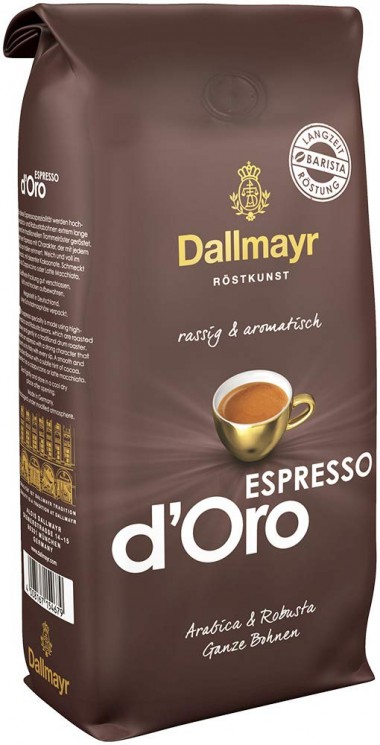 Dallmayr Espresso d oro 1кг кофе в зернах