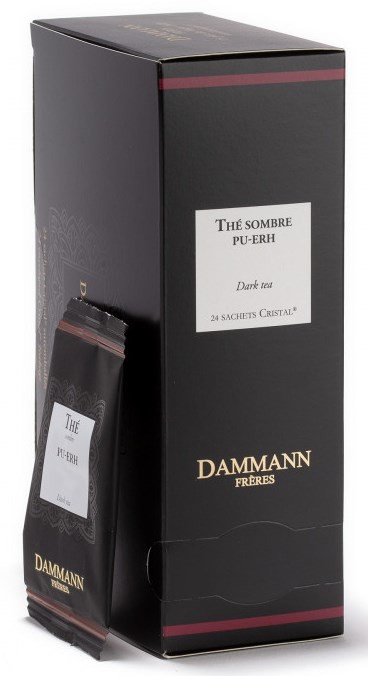 Dammann Sombre Pu-Erh / Темный чай Пу-Эр  2г Х 24пак