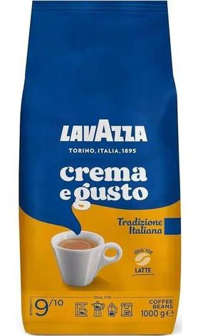 Lavazza Crema e Gusto Tradizione Italiana 1кг кофе в зернах пакет