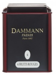Dammann N4 4 Fruits Rouges  / 4 красных фрукта черный чай жестяная банка 100 г