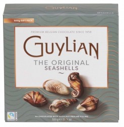 Guylian Морские ракушки коробка с окном 2 яруса  500г  конфеты шоколадные