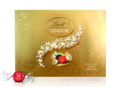 Lindt Золотая коробка 210г Lindor ассорти конфеты шоколадные подарочная упаковка 