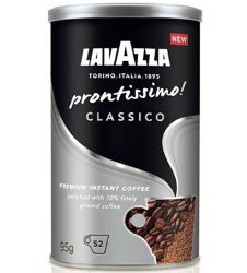 Lavazza Prontissimo Classico 95г кофе растворимый 100% арабика ж/б (5330)