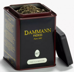 Dammann N 667 The Vert A La Menthe зеленый чай с мятой жестяная банка 100 г