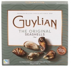 Guylian Морские ракушки коробка с окном 250г конфеты шоколадные