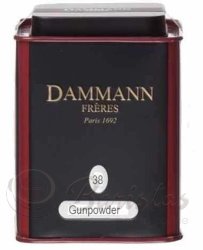 Dammann N38 Gunpowder / Порох жестяная банка 100г зеленый чай