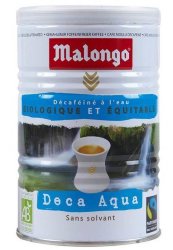 Malongo Deca Aqua кофе молотый 250г арабика 100% ж/б