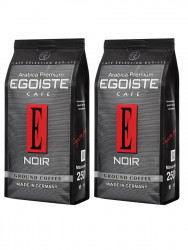 Egoiste Noir 250г кофе молотый пакет (упаковка 2 шт)
