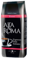 Alta Roma Rosso 1 кг кофе в зернах 20% арабика 80% робуста пакет