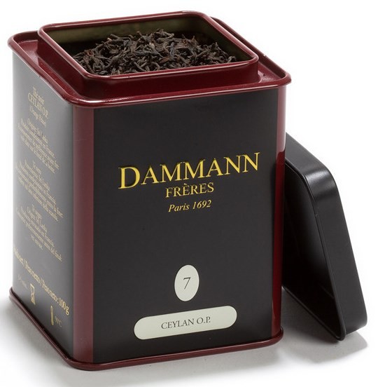 Dammann N7 Ceylan ОР  / Цейлон черный чай жестяная банка 100 г