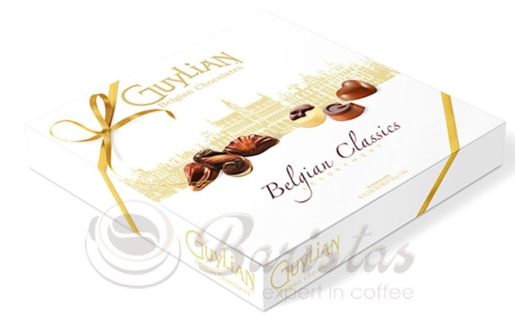 Guylian Belgian Classic / Le Gourmet  215г ракушки+опус конфеты шоколадные  подарочная упаковка