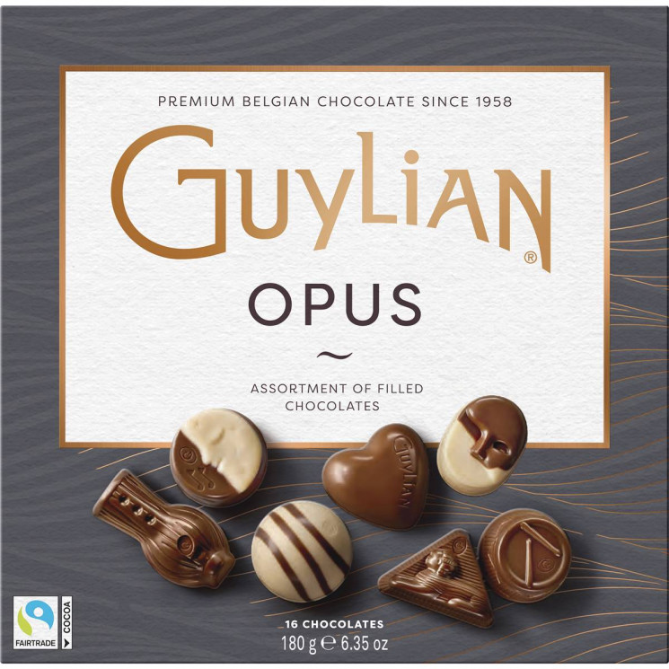 Guylian Opus ассорти плоская коробка 180г  конфеты шоколадные