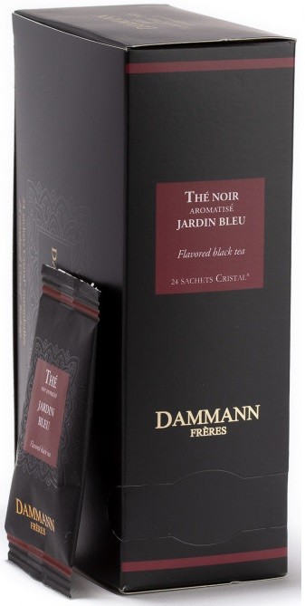 Dammann Jardin Bleu 2г Х 24 пак. черный чай картонная упаковка 48г