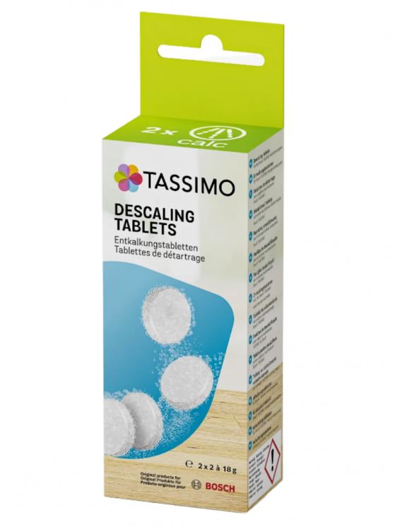 Bosch таблетки для декальцинации / от накипи Tassimo 4шт