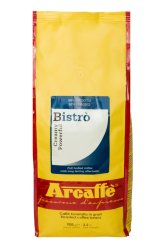 Arcaffe Bistro кофе в зернах 1 кг арабика/робуста пакет