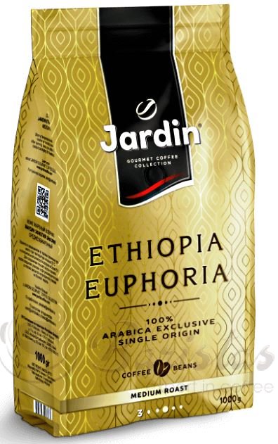 Jardin Ethiopia Euphoria 1 кг кофе в зернах пакет