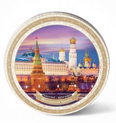 Сладкая сказка Москва 150г сдобное печенье в ж/б 3 дизайна
