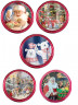 Danesita Christmas Cookies 340г ж/б 5-в-1 печенье сдобное