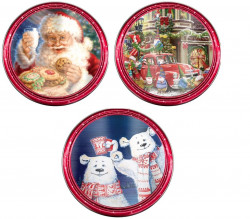 Danesita Christmas Cookies 340г ж/б 5-в-1 печенье сдобное