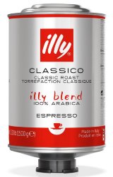 Кофе в зернах Illy Classico 1,5кг средняя обжарка 100% арабика ж/б