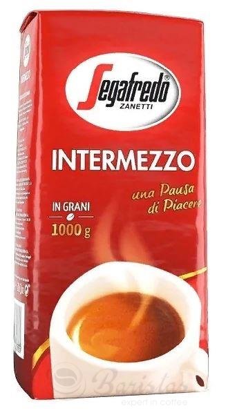 Segafredo Intermezzo 1000г кофе в зернах м/у