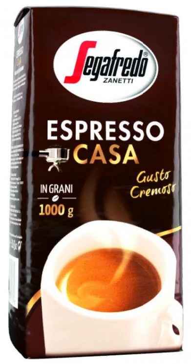 Segafredo Espresso Casa 1000г кофе в зернах