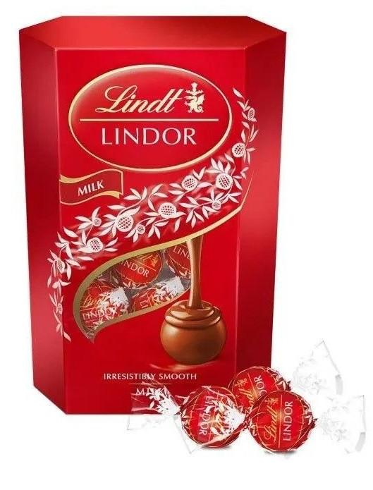 Lindt Lindor Milk 200г конфеты шоколадные