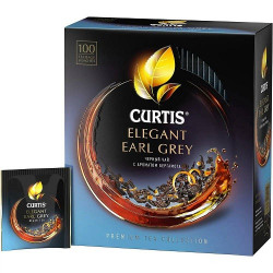 Чай черный Curtis Elegant Earl Grey в пакетиках 170 г 100 пак.
