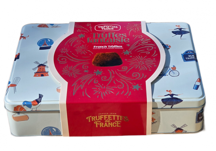 Chocmod шоколадные трюфели Truffes Original metal box жестяная коробка 500 г.