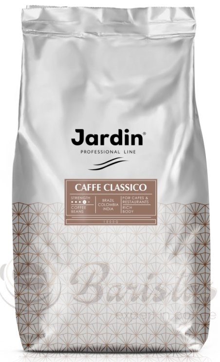 Jardin Caffe Classico 1 кг кофе в зернах пакет