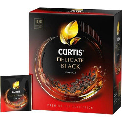 Чай черный Curtis Delicate Black в пакетиках 170 г, 100 пак.