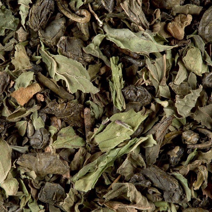 Dammann Vert la Menthe зеленый чай пакет 1 кг