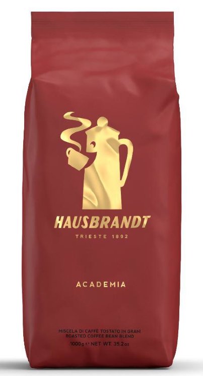 Hausbrandt Academia кофе в зернах 1 кг пакет