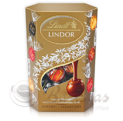 Lindt конфеты шоколадные, Lindor Ассорти 337г подарочная упаковка