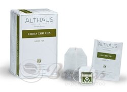 Althaus China Zhu Cha Deli Pack 20 пак х 1.75г, зеленый китайский чай