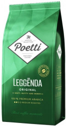 Poetti Leggenda Original 1кг кофе в зернах пакет