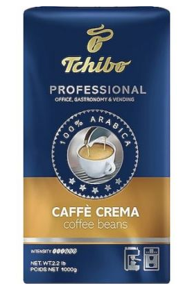 Tchibo Professional Caffe Crema 100% Арабика Кофе в зернах 1 кг