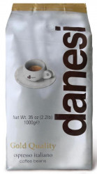 Danesi Gold кофе в зернах 1 кг пакет арабика 100%