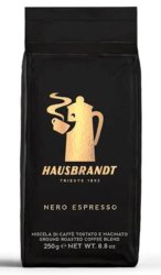 Hausbrandt Nero Espresso (для кофеварок) кофе в молотый 250г арабика и робуста пакет