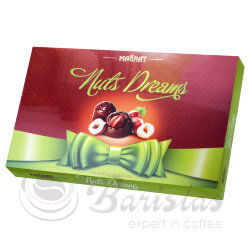 Magnat Christmas Nuts Dreams молочный шоколад с начинкой пралине из лесного ореха 123г