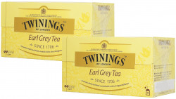 Twinings Earl Grey 2гХ 25 пак черный ароматизированный чай (упак 2 шт)