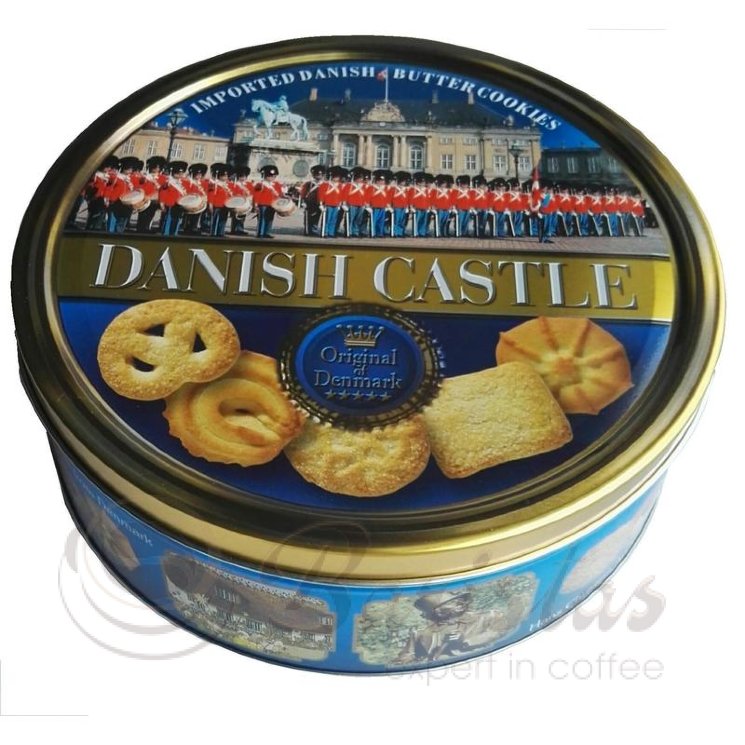 Bisquini Danish Castle 454 г сдобное печенье ассорти жестяная банка