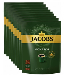 Кофе растворимый Jacobs Monarch 150 г (уп 9 шт)